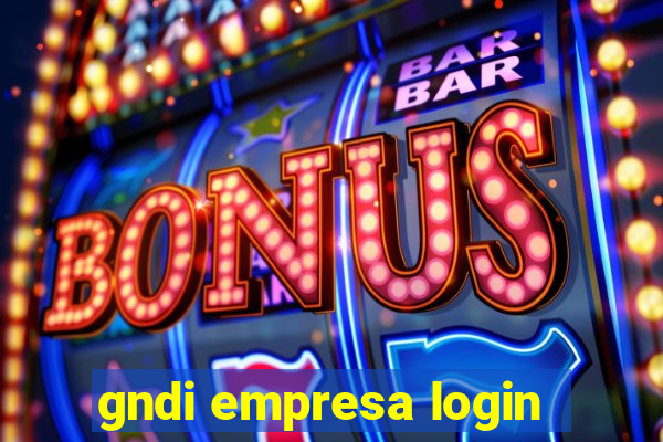 gndi empresa login